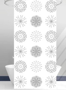 ZASŁONA PRYSZNICOWA  POL 180x180 ZP43